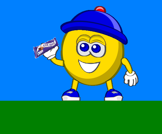 Stinky And The Chocolate Bar..bmp